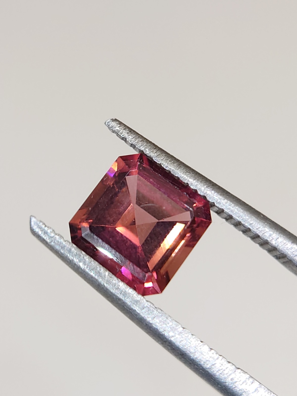 1.25ct Asscher Cut Tourmaline from Nigeria — view 1